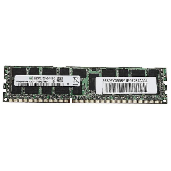 8 GB DDR3 1333 MHz ECC RAM-minne PC3L-10600R 1,35 V 2Rx4 Reg ECC RAM för serverarbetsstation
