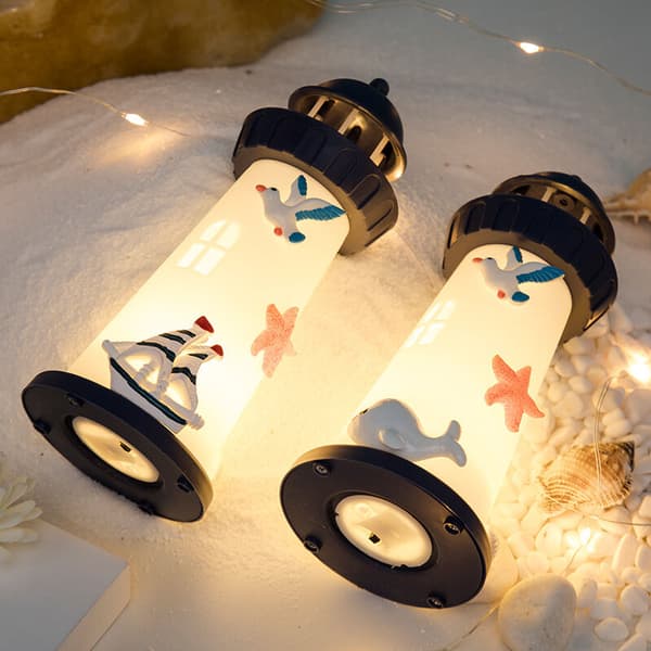 Ocean Lighthouse Creative Decoration Special Gift Night Light Craft Luminous Style Meaningful Gift