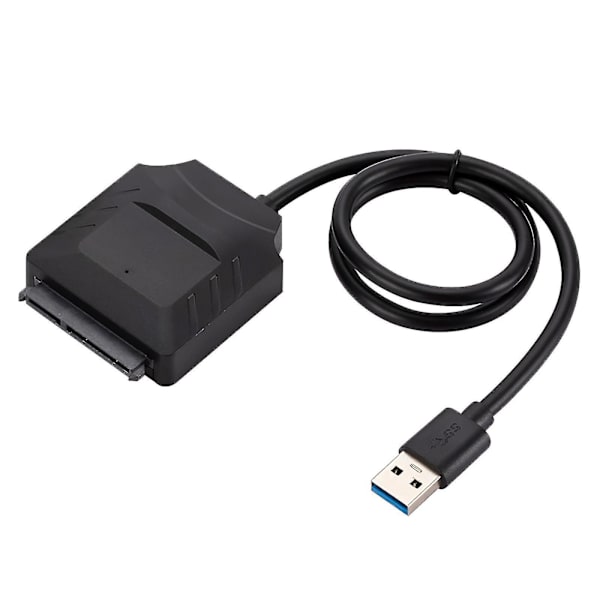 Usb Sata-kabel Usb 3.0 till Sata-adapterkabelkontaktkonverter 5gbps för Hdd