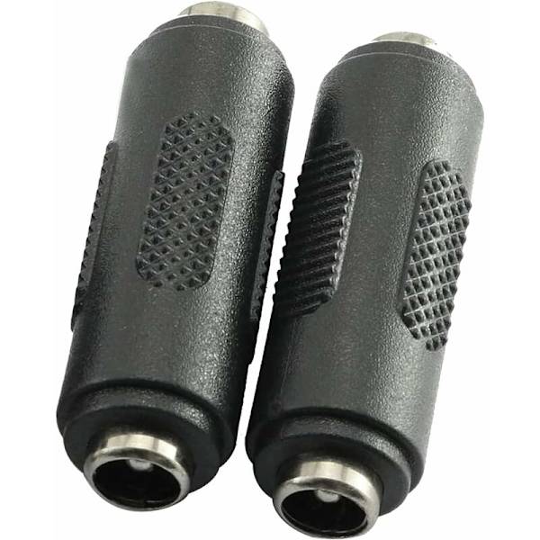 3 st DC 5,5x2,1mm Hon till Hon Strömanslutning, Hon till Hon Koppling Adapter för CCTV