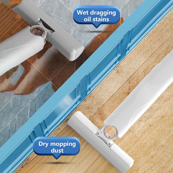Handsfree Lazy Sponge MopWhite