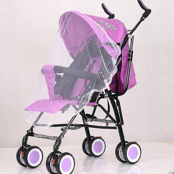 Myggnät, Baby Nät För Barnvagn, Vit Synlig Andningsbar Maskduk