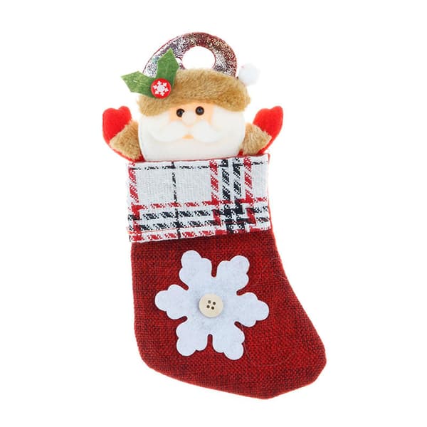 3st julgranskulor i säckväv