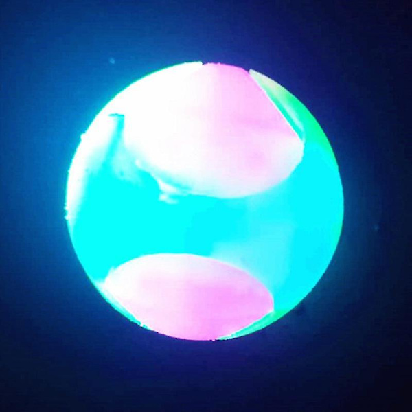 LED-ljusboll för hundar, blinkande elastisk boll, LED-molarboll, lysande boll, husdjursfärgad ljusboll, interaktiva leksaker för katter och hundar