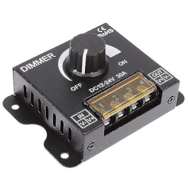 1 st DC12v-24v LED-dimmer 30a 360w justerbar remsa för enfärgad 5050/3528 Shytmv