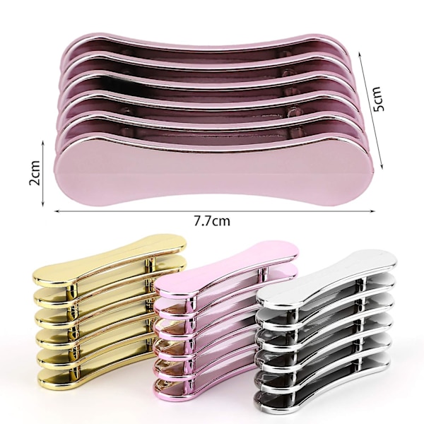3 X Penselbricka, nagelborsthållare, manikyr och manikyrdesigntillbehör