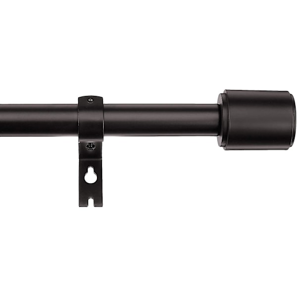 Justerbara Gardinstångs Väggfästen, 2-pack, Mörkbrons (Espresso)