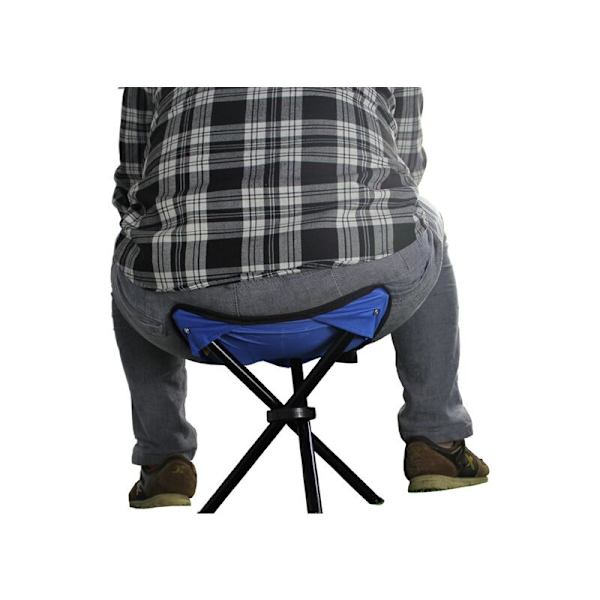 Fällbar pall Triangulär hopfällbar pall Triangulär hopfällbar stol (22x22x31 (röd)
