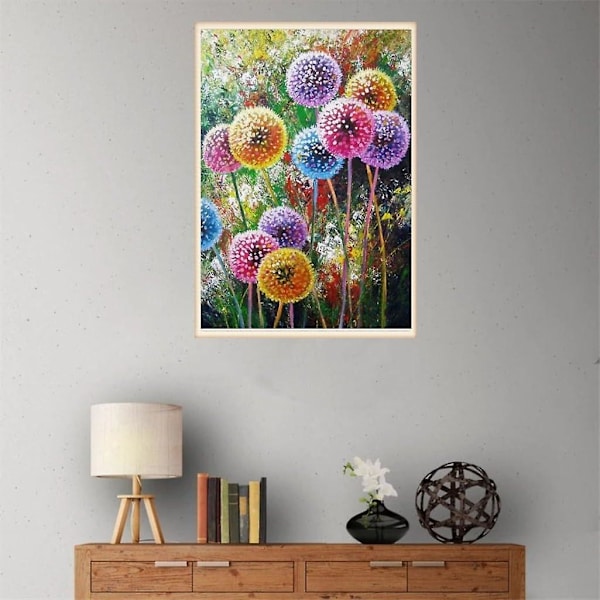 Diamantmålning Kit Full Diamond, Cartoon Canvas Diamond Rhinestone Crystal Gem Picture Art Painting By Number Kit Vuxen Present Hem Vägg D