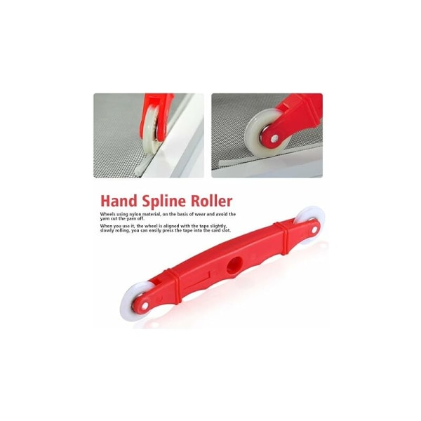 Manuel Rib Roller, Vinduesrulle Værktøj Vinduesinstallation Manuel Rib Roller Tool Nylonhåndtag