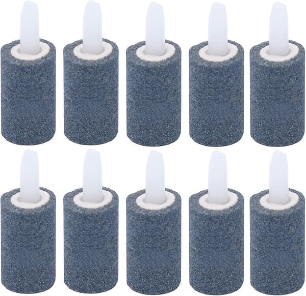 Akvarie Luftpump Fisktank Cylinder Bubbel Diffusor (2.5cm) 10 stycken