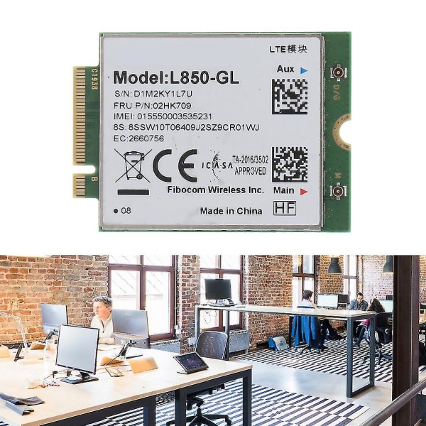 L850-gl 01ax792 Fibocom Wwan Mobile Module 4g ​​Lte Neu För Lenovo Thinkpad X1