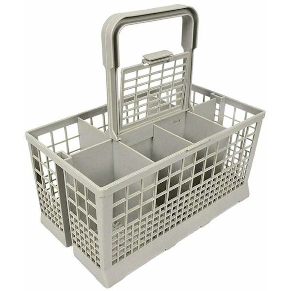 Universal bestik kurv til IKEA Skinande 303.053.25 91153612004 91153612003 91153612001 Opvaskemaskine / 24x14x12cm med aftageligt håndtag