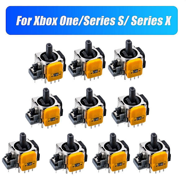 10st för //x joysticks Hall Elektromagnetiska högprecisionsjusterbara joysticks