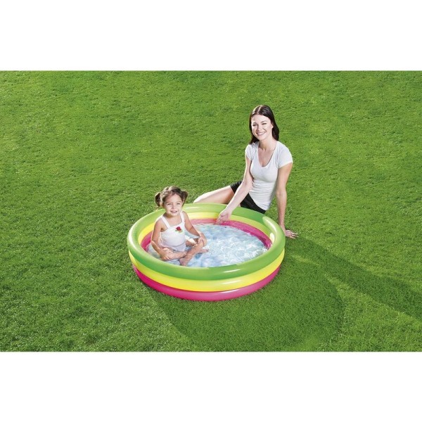 Oppustelig swimmingpool (57412 Rainbow 114,25 cm)