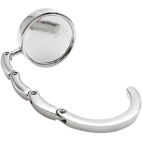Handväska Krok Kvinnor Vikväska Handväska Krokhängare Fäste Bordsväska Handväska Krokhängare Hållare Silver