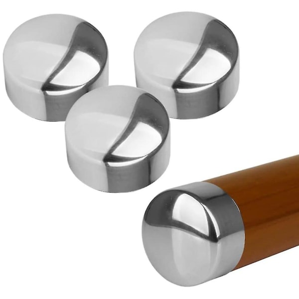 2 par Ledstångsändskydd för 45 mm räcke Cover för cover