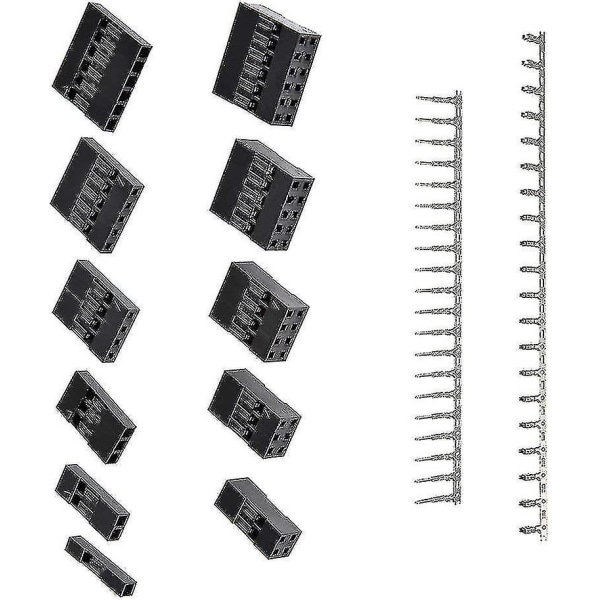 620st Connecteur Pin 250v 2,54mm 18-26awg Broche Sertir Conector Pin En-tte