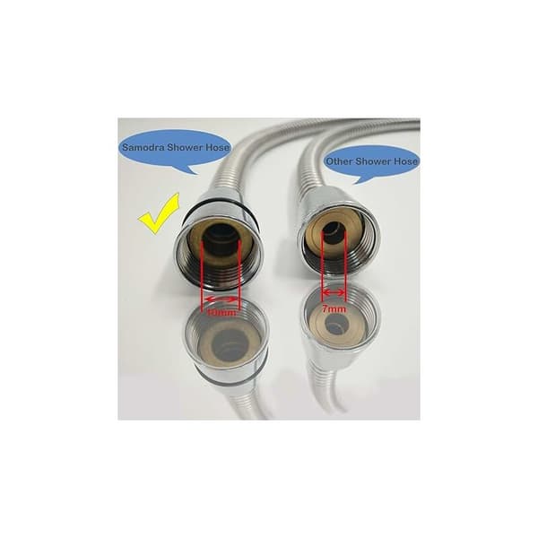 Duschsslang 150 cm, duschslang, handduschslang, duschslang med vridskydd