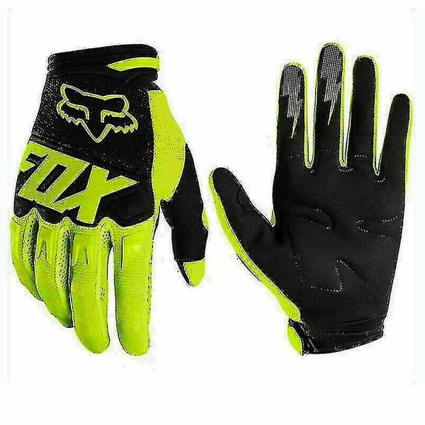 Fox Gloves Racing Motorcykelhandskar Cykling Mtb Bike Ridning-9（XL，grön）