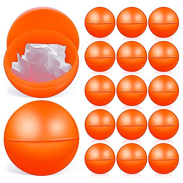 25 st Lotteribollar Lotteribollar Bollar Plast Ihåliga öppningsbara spelbollar Rekvisita