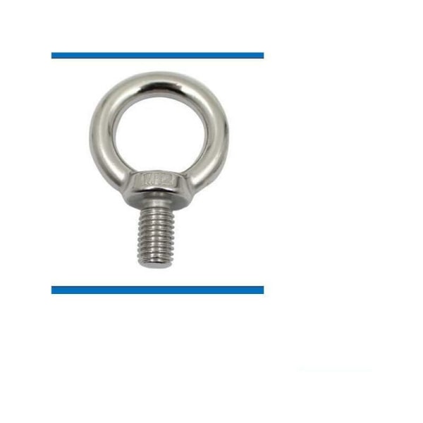 Ögleskruvar M16 ögleskruvar öglyftöglor gängade skruvar 316 rostfritt stål för DIY repband, 1 st