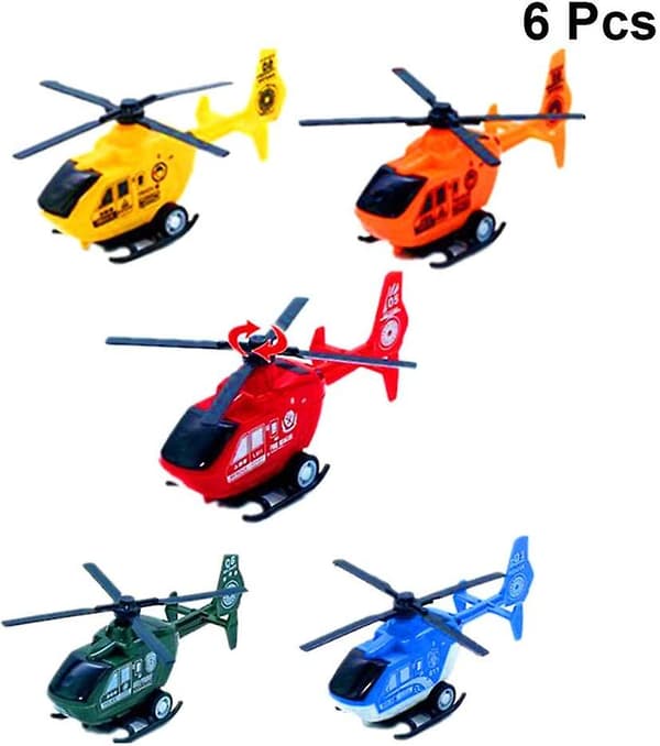 Simuleringshelikoptere Mini Plastik Die Cast Træk Tilbage Helikopter Legetøj Dekoration Træk Tilbage Flymodeller Fly Legetøj Plastik Inerti Legetøj Til Børn