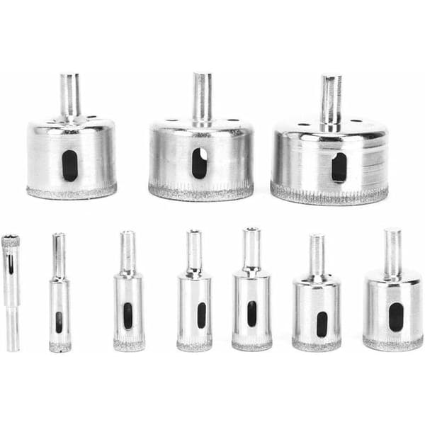 Triomphe 10 st 8 mm-50 mm Hålsåg Diamant Hålsågsbits