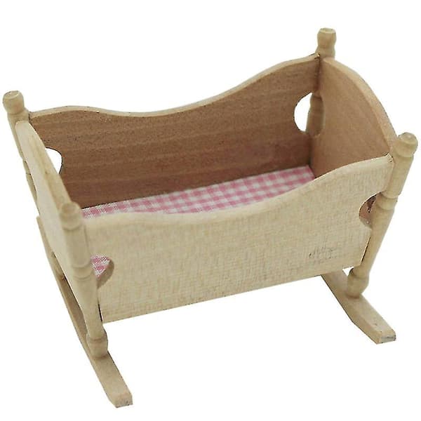 1 X Liten Husvagga Modell Möbelleksak