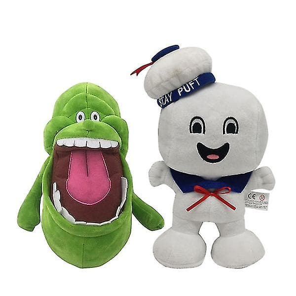 23 cm Gröna Ghostbusters Plyschleksak Söt Ghost stoppade dockleksaker för barn Grönt spöke