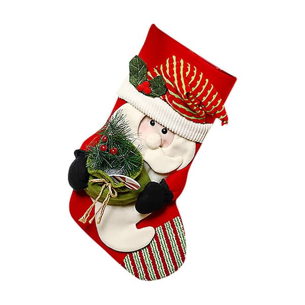 Julgransprydnad Julstrumpa Presentpåse HängeB