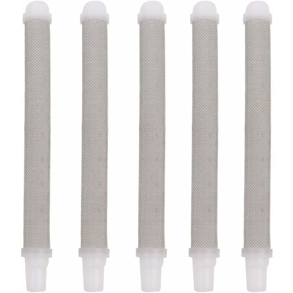 5 st Airless Spray Gun Filter Element 60 Mesh Airless Paint Pulverizer Munstycke Tillbehör för Wagner Airless Paint Spray Gun