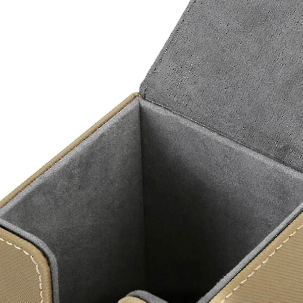 Case Deck Box Sleeved Cards Deck Game Box För Yugioh Pärmar: 100+, Grön