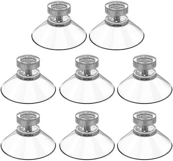 Sugpropp 40mm, 8 st Sugproppar M5 Gängor Rostfritt Stål, Sugproppar