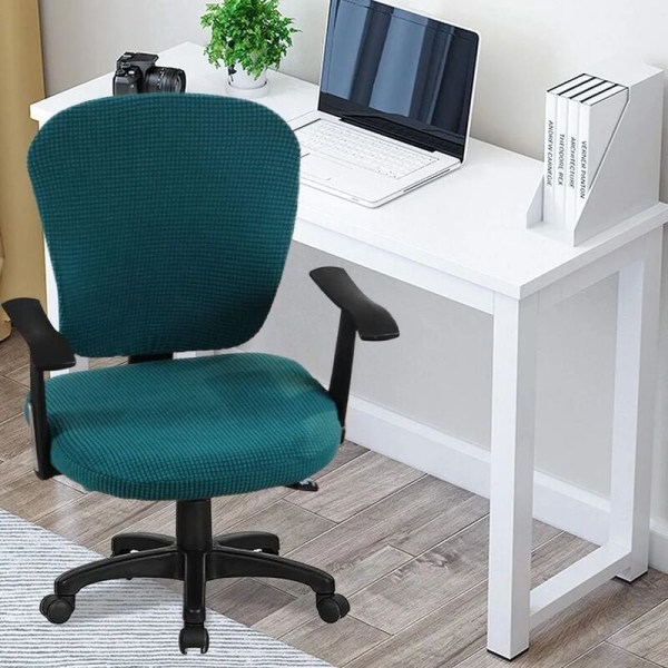 Työtuolin cover joustava, irrotettava ja pestävä toimistotuolin cover vihreä