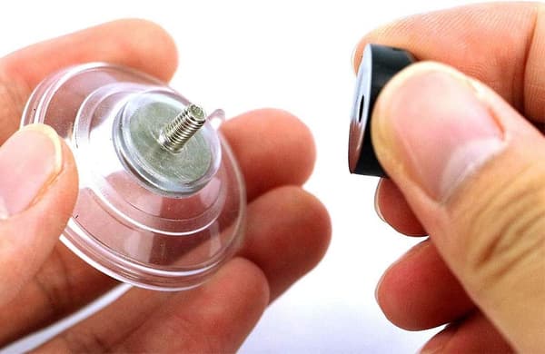 40 mm kraftfull sugkopp för skärmbyte, reparation och demontering, 4 delar