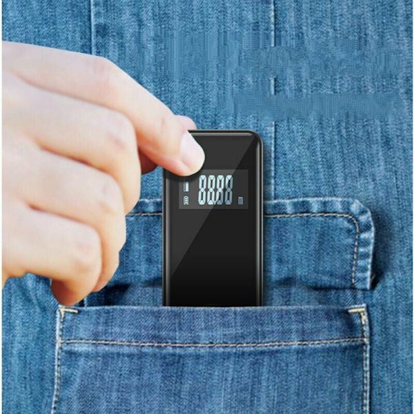 Mini-infraröd avståndsmätare, digital display, 30 meter