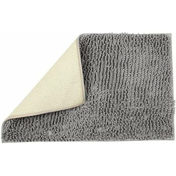 Badmatta - halkfri matta - ränder - absorberande - - 60 x 90 cm