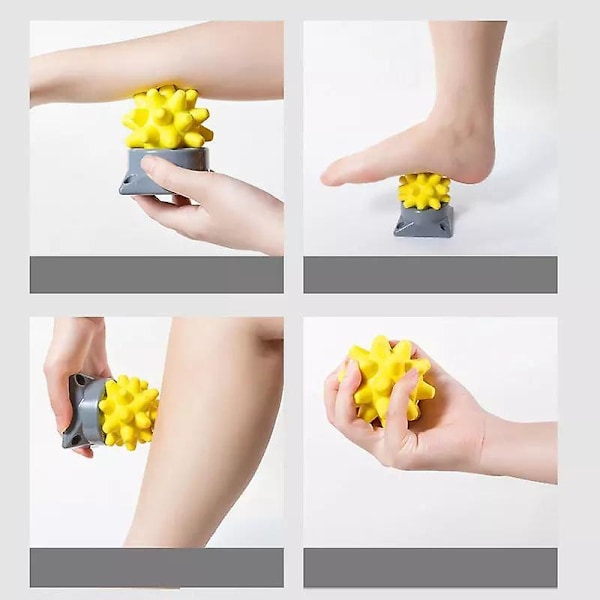 Professionella massagebollar Fotbollar Fotmassager för djupvävnad Triggerpunkt Plantar fasciit Zonterapi Stressterapi Myofascial frisättning(skrik
