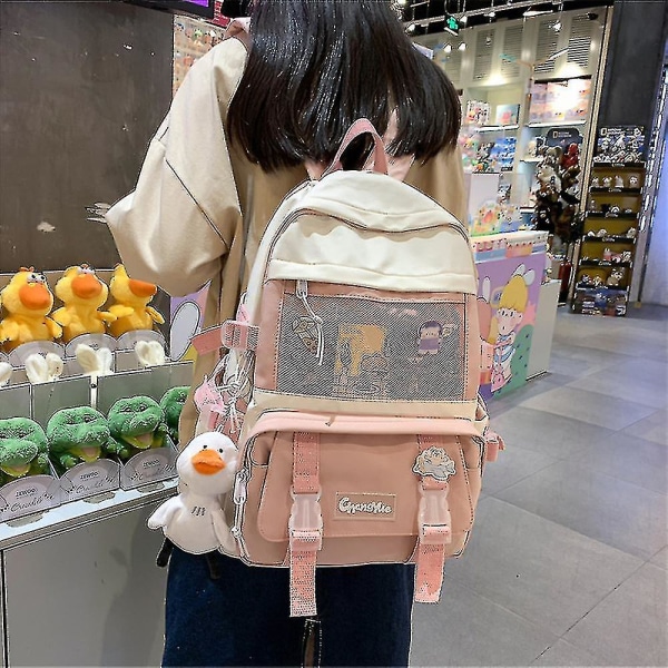 Kawaii girl large capacity middle school school bag