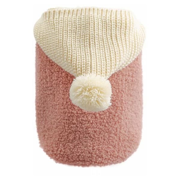 Vinterkläder för husdjur, valp, tjocka vinterkläder för husdjur, höst- och vinterkläder för hundar, rosa XS