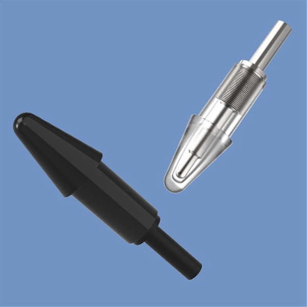 För Inspiration Stylus Penntipsnål Rör 2:a Metall Stylus Tablet Ersättnings Penntips Skydd, f