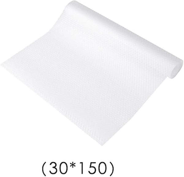 Vattentät lådfoder, halkfri hyllfoder bordskydd, lämplig för köksskåp, 30*150 cm