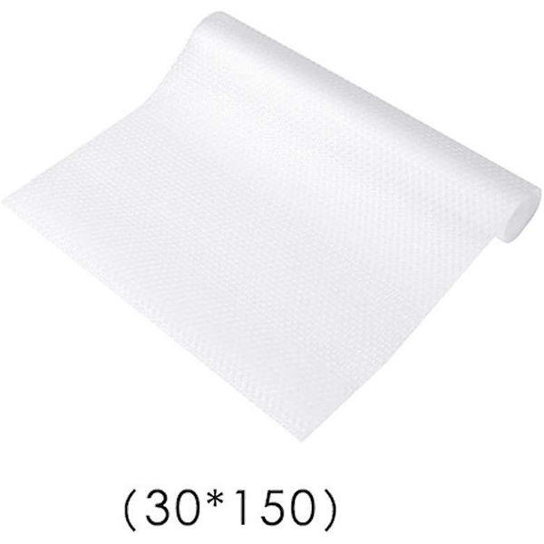 Vattentätt lådfoder, anti-halk hyllfoder bordsskydd, lämplig för köksskåp, 30*150 cm