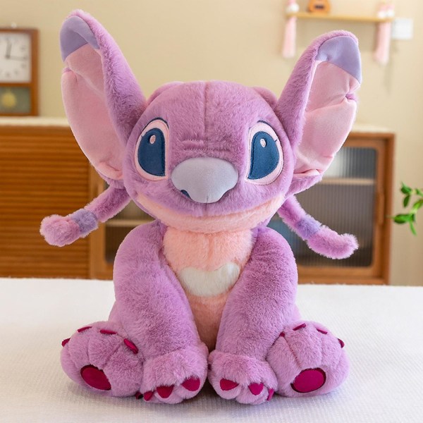 35 cm Ny jätte söt Disney Lilo Stitch Gosedjur Plysch Doll Present 45 cm Lila