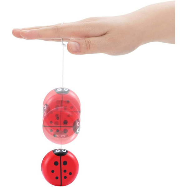 5 st Trä-YoYo Leksaker, Klassisk YoYo Boll Tidig Utbildande YoYo Födelsedagsfest Favoritpresenter För Barn