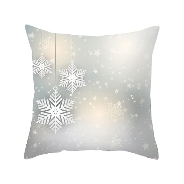 God Jul Dekorationer Låt Det Snöa Önskar Vinter Kuddfodral Set