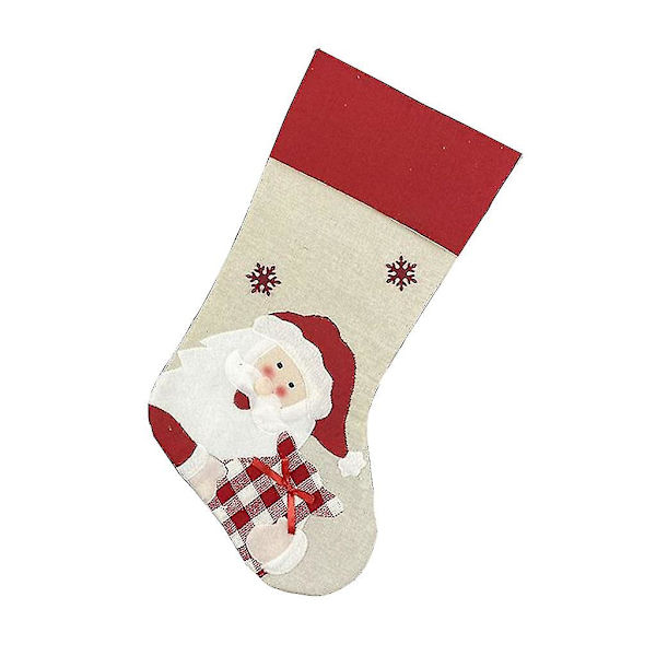 Julklappspåse med julmönster - Modeaccessoarer för juldekoration