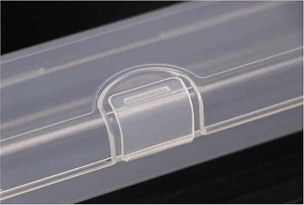 2 st resevänlig tandborste förvaring låda plast dammtät tandborste behållare