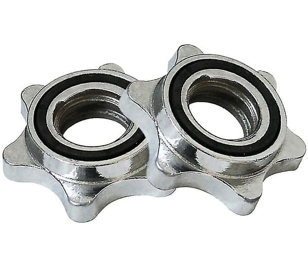 2 stycken standard stjärnlås 25 mm för hantelstång